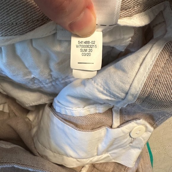 Banana Republic Linen High Rise Wide Leg Cropped Trouser Pant 4 - Picture 7 of 7